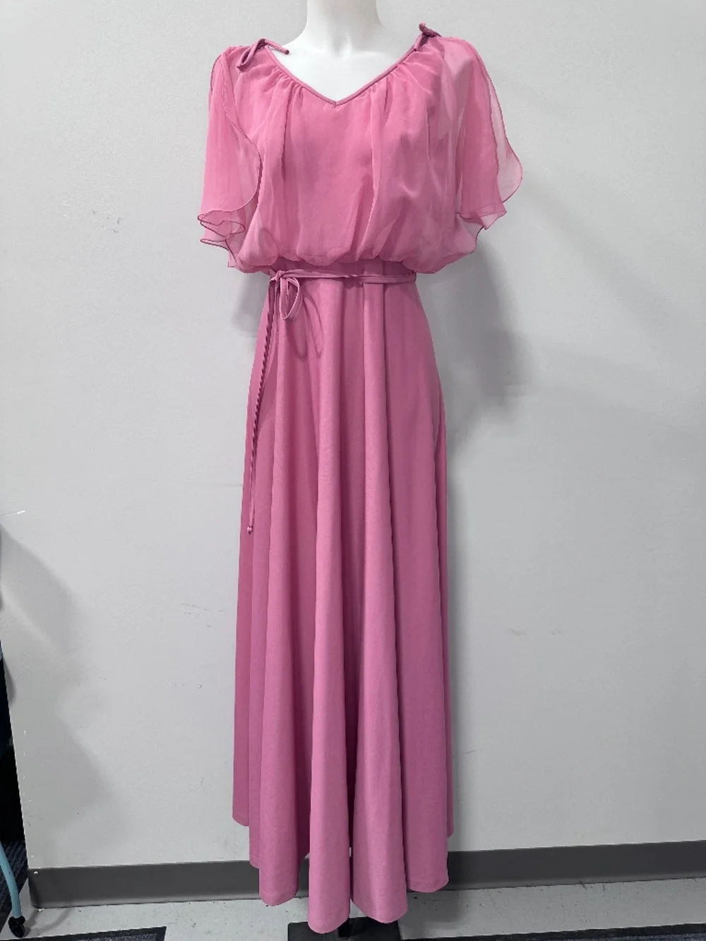 silk bridesmaid dress Royal Blue Satin Mermaid V Neck Bridesmaid Dress PB174